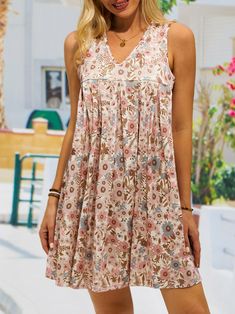 Floral Dresses Short, Summer Dress Outfits, Boho Stil, Loose Dress, Winter Outfits Women, Types Of Dresses, Buy Dress, Fashion Summer, Dress Fashion