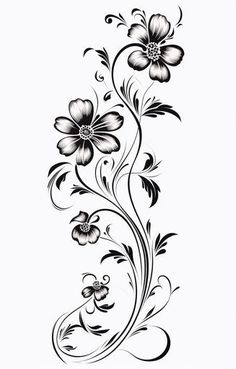 Vine Clipart in Imressive Style: Vector & 4K Vine With Leaves Tattoo, Vines Tattoo Design, Vine Clipart, Flower Vine Tattoos, Tattoos For Women Flowers, Tattoos For Women Half Sleeve, Vine Tattoos, Tattoo Style Drawings, Unique Tattoo Designs