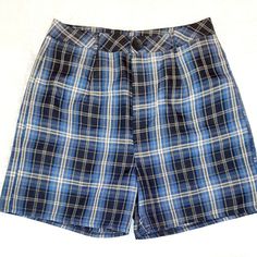 Size Medium 8/10 Shein Blue Plaid Button Shorts. High Waisted! Super Cute! Nwt! Blue Button-up Cotton Shorts, Casual Blue Button-up Shorts, Blue Cotton Button-up Shorts, Blue Cotton Shorts With Buttons, Retro High-waisted Blue Shorts, Casual Blue Button-up Bottoms, Retro Blue High-waisted Shorts, Fitted Button-up Casual Shorts, Vintage Blue Bottoms With Button Closure