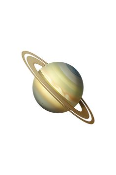 an image of the planet saturn on a white background