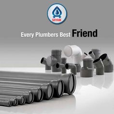 several different types of plumbing pipes and fittings for every plumber's best friend