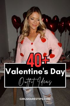 Elevate your wardrobe with our 40+ Valentine's Day outfit ideas! Featuring everything from comfy pink sweaters to stylish red blazers, you'll find the perfect look for any outing—be it a coffee date or a night out with friends. These outfits combine elegance and trendiness effortlessly; think girly dresses paired with pants for versatility! Stay warm in cold weather while looking like a baddie on your first date or at brunch. Explore how to dress simply yet impressively this Valentine's season!