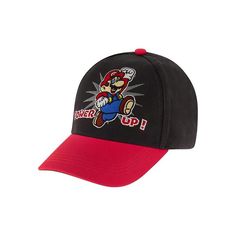 These Adorable Little Boy’s Baseball Hats featuring Super Mario is the perfect Kids Hat that your Boy will be proud to wear and show off anywhere he goes. These caps are made with durable and comfortable Cotton twill and feature a curved brim, colorful Mario character imagery, inside Sweatband and adjustable Velcro closure for easy adjustment so your kids will not take it off. These playful Sun Hats are adjustable for a comfortable fit and are the perfect Children’s Hat when heading out to visit Playful Black Baseball Cap With Curved Brim, Playful Black Snapback Baseball Cap, Adjustable Novelty Sports Hats, Black Fun Sports Hat, Fun Black Sports Hat, Fun Black Hat For Sports, Kids Hat, Scarf Hat, Kids Hats