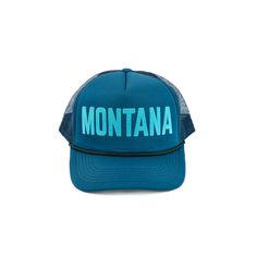 A Montana Scene Original Design. All designs are property of The Montana Scene. All rights reserved. All of The Montana Scene apparel is designed and printed locally in Montana. Come visit our storefront locations! Bigfork * Whitefish * Missoula * Kalispell * Bozeman Casual Trucker Hat With Graphic Print For Outdoor, Casual Graphic Print Trucker Hat For Outdoor, Blue Sports Trucker Hat With Letter Print, Blue Letter Print Sports Trucker Hat, Blue Letter Print Trucker Hat For Sports, Casual Blue Trucker Hat With Letter Print, Kids Onesies, Kids Beanies, Bath Gift