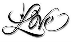 the word love matters written in cursive writing on a white background with black ink