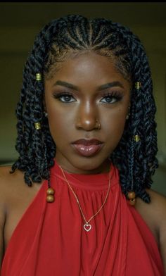 Latest simple and gorgeous cornrows braid you should try next Sistas Tyler Perry Hairstyles, Braids For Oval Face Shape Black Women, Braids In Front Twist In Back, Aaliyah Hair, Cabello Afro Natural, Black Ponytail, Work Hair, Twisted Hair, Protective Hairstyles For Natural Hair