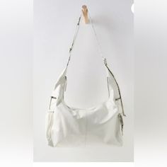 Free People Off The Record Carryall Tote Coated Shiny Canvas Adjustable Strap Ivory Multiple Pockets Including Tablet Zip Credit Card Slot Detail New With Tags * Size: Large Retail Price: $178 20"W X 14 "H X 5"D 19 Inches Adjustable Strap Drop Free People Bags, Utility Bag, Carryall Tote, Bag Collection, Beauty Favorites, Pocket Detail, Free Bag, Womens Tote Bags, Favorite Things List