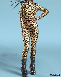 Olivia Mark - Halloween Digital Print Bodysuit Adult Jumpsuit Costume Jumpsuit Costume, Halloween Digital, Print Bodysuit, Olivia Mark, Jumpsuit, Digital Prints, Halloween, Clothes