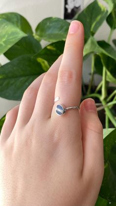 Handmade sterling silver Sea Pottery ring, made with recycled silver, and genuine Sea Pottery from around England.  This ring has one small piece of blue sea pottery, and is very dainty and elegant. The ring is also stackable, especially with the other rings i have listed! This ring is a perfect gift for special occasions, and for Sea pottery lovers!  The ring is adjustable and suited for small sizes.  All of the silver on the ring is 925 Sterling Silver, including the band! Feel free to message Tiny Blue Sterling Silver Jewelry, Sterling Silver Hypoallergenic Blue Rings, Minimalist Nickel-free Blue Ring, Pottery Ring, Silver Sea, Sea Pottery, Jewellery Gifts, Adjustable Jewelry, For Her Gifts