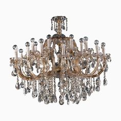 Style: Vintage, Empire
Materials: Crystal, Iron
Color: gold, Clear
Dimensions: Width: 110, Depth: 110, Height: 95, Diameter: 110 Maria Theresa Chandelier, Maria Theresa, Empire Style, Sparkling Crystal, Marie Antoinette, Crystal Chandelier, Sparkle, Ceiling Lights, Lighting