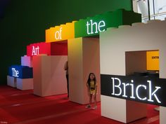 Lego Exhibition Design, Lego Billboard, Be@rbrick Display, Lego Installation Art, Lego Exhibition, Lego Architecture Studio, Lego Portrait, Retail Branding, Brick Lego