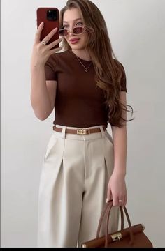 Basic Office Outfits Women, Old Money Fashion, Casual Chic Outfits, Money Fashion, Everyday Fashion Outfits, Casual Day Outfits, Elegante Casual, Quick Outfits, Classy Work Outfits