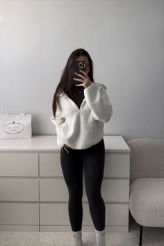 Ultimate Leggings - Black curated on LTK Gym Black Leggings Outfit, Black Comfortable Outfits, Style With Black Leggings, Black Leggings Outfit Comfy, Leggings Outfit Black, Cute Fit With Leggings, Black Leggings Casual Outfit, Basics Winter Outfits, Cute Black Leggings Outfit Casual