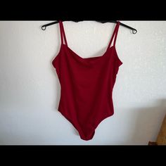 Strappy Dark Red Bodysuit Super Stretchy No Bottom Clasps Washed But Never Worn Fits S/M *** Not Plt Tagged For Exposure*** Bought From Zaful Please Message Me For Bundles, Offers, Or Any Questions! Red Lined Bodysuit For Spring, Red Bodysuit For Summer Night Out, Red Sleeveless Lined Bodysuit, Red Bodysuit, Womens Bodysuit, Dark Red, Brandy Melville, Brandy, Red Color