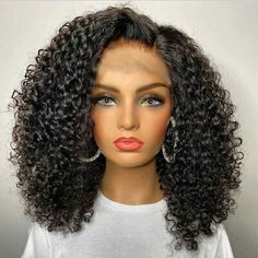 Bob Riccio, Curly Bob Wigs, 100 Human Hair Wigs, Curly Human Hair Wig, Curly Lace Front Wigs, Bouncy Curls, Short Bob Wigs, Lace Closure Wig, Closure Wig