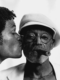 Melvin Van Peebles and Mario Van Peebles | by Nigel Parry Black Kings, Black Glamour, Black Royalty, Black Fathers, Vintage Black Glamour, Black Actors, Celebrity Families, Black Hollywood