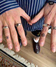 two people with matching rings on their fingers