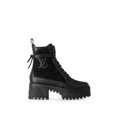 Laureate Platform Desert Boot - Women - Shoes | LOUIS VUITTON ® Laureate Platform Desert Boot, Laureate Platform, Mens Designer Dress Shoes, Lv Boots, Desert Boots Women, Louis Vuitton Outfit, Louis Vuitton Online, Leather Street Style, Desert Boot