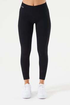 Step up your workout game with the Double Up Legging, the ultimate blend of style and performance. Proudly made in the USA, these seamless workout leggings feature a Body Engineered® Mesh Design that’s both chic and functional. The high-rise fit and seamless shaped waistband ensure that you’re held in comfortably and securely – no slipping, no fuss. Perfect for those deep squats, these gym leggings are squat-proof and come with a comfort gusset for maximum mobility. With moderate compression, th Functional Compressive Seamless Tights, Compressive Seamless Functional Tights, Compressive Seamless Tights For Functional Use, Functional Compression Tights With Seamless Construction, Functional Compressive Seamless Leggings, Compressive Functional Seamless Tights, Functional Seamless Micro-elastic Leggings, Compression Athleisure Tights With Seamless Construction, Compressive Seamless Sportswear Tights