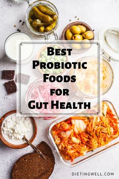 Probiotic Foods List, Prebiotic Foods List, Natural Probiotic Foods, Women Probiotics, Probiotic Food, Best Probiotic Foods, Foods For Gut Health, Prebiotic Foods