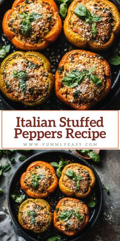 Italian Stuffed Peppers Recipe Squash Casserole Recipes, Pot Beef Stew, Cheese Spaghetti, Beef Stew Recipe, Peppers Recipes, Dessert Appetizers, Baked Apples