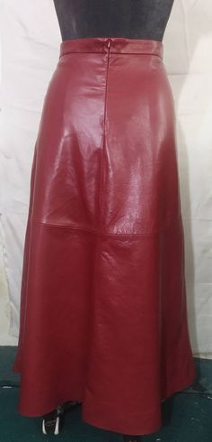 Features: *genuine lambskin leather, *Full lining polyester, *center back zip closer ( zip YKK) *long style skirt *Party cocktail skirt , formal ware, club ware *you can make this skirt according to your measurement and colors as customized work *Bulk order is accepted Why buy with us:- we use top quality leather only. we provide 100% satisfaction. Lowest price guarantee. We offer free shipping. we accept return and provide a full refund in some cases. We get your order started just after purcha Skirt Leather Outfit, Outfit Leather Skirt, Maxi Leather Skirt, Cocktail Skirt, Cocktail Skirts, 2023 Travel, Long Skirts For Women, Travel Wardrobe, Genuine Leather Jackets