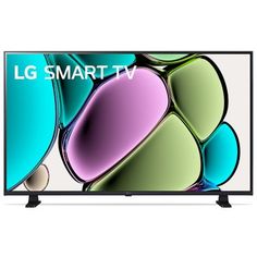 the lg smart tv is shown on a white background