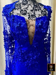 Blue Lace Mermaid Dress Blue African Lace Dress African | Etsy Blue Mermaid Hem Evening Dress For Wedding, Blue Mermaid Hem Gown For Wedding, Blue Fishtail Dress For Wedding, Blue Mermaid Hem Wedding Gown, Blue Evening Mermaid Dress With Sweep Train, Couture Blue Dress For Gala, Evening Blue Mermaid Dress With Sweep Train, Blue Mermaid Dress With Sweep Train For Gala, Royal Blue Fitted Evening Dress For Wedding