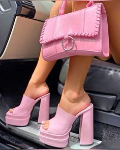 Margot Robbie Pink, Shein Coupon Codes, Shein Coupons, Pink Platform Heels