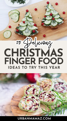 Christmas Finger Food Ideas Christmas Day Snack Ideas, Christmas Easy Lunch Ideas, Appetizer Christmas Eve, Finger Christmas Food, Christmas Work Party Food Ideas, Cold Christmas Starters, Easy Xmas Lunch Ideas, Lunch Christmas Party Food