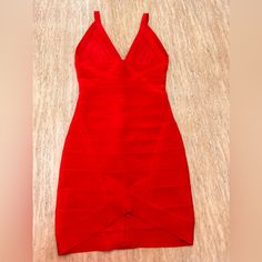 Beautiful Red Bodycon Mini Dress That Will Sure Turn Some Heads. Red Bandage Dress For Summer Evenings, Red Bandage Dress For Night Out In Summer, Red Mini Length Bandage Dress, Red Mini Bandage Dress For Evening, Red Bandage Dress For Date Night, Red Mini Length Bandage Dress For Evening, Chic Red Bandage Dress For Summer, Chic Red Mini Bandage Dress, Chic Red Sleeveless Bandage Dress