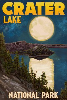 the cover of crater lake national park