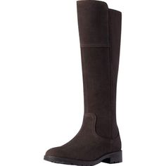 Wet shoulder season days are no match for the Ariat Sutton II H2O Boot. These equestrian-inspired boots offer a stylish and functional leather construction backed up by a fully waterproof laminate. This combination allows these boots to feel at home from pumpkin patches in the northeast to apres outings in ski towns. Winter Leather Waterproof Riding Boots, Leather Waterproof Winter Riding Boots, Leather Waterproof Riding Boots For Winter, Winter Waterproof Riding Boots, Waterproof Riding Boots For Winter, Winter Riding Waterproof Boots, Leather Waterproof Boots For Riding, Classic Knee-high Outdoor Boots, Brown Waterproof Riding Boots For Fall