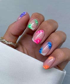 Uñas Summer, Preppy Nails, Hair Colour, Nails Art, Simple Nails, Beautiful Nails, Beauty Skin, Gel Nails