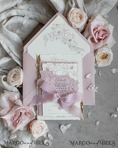 Are you looking for a wedding invitation that exudes elegance and sophistication? Look no further than our Vintage Floral Crest Monogram Blush Wedding Invitation. This stunning invitation features a delicate chiffon torn bow that adds a touch of romance to the design. For those dreaming of a French Provence Garden wedding, our Elegant Floral Wedding Invitation suite with Deckled Torn edges is the perfect choice. The intricate floral design captures the essence of a picturesque garden setting, wh