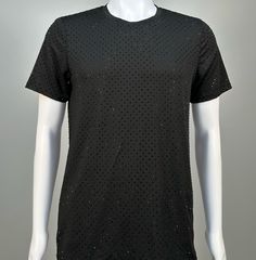 Envelop yourself in the allure of Jet Black crystals against Black fabric, each Dotted T-shirt is a canvas of innovation. Designed for those who demand attention, it perfectly blends style and comfort. This creation shines brightly, adorned with over ten thousand gems, surpassing what any camera can convey. With its striking Jet Black gems on Black fabric, this Dotted T-shirt is guaranteed to make a bold statement!

#fashion #ootd #festivaloutfit #edc #concertoutfit Statement Fashion, Black Gems, Party Dance, Ten Thousand, Black Crystals, Festival Outfit, Jet Black, Concert Outfit, Black Fabric