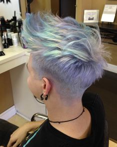 Perfect Blonde Hair, Holographic Hair, Opal Hair, Tv Walls, Colors Tv, Hair Color Crazy, Men Hair Color, Hair Cleanse, Men Hair