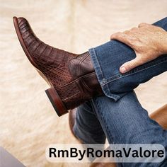 Step up your style and confidence with Rmbyromavalore Men's Brown Boots, designed to discreetly add 3 inches to your height. Crafted with precision and attention to detail, these boots offer a perfect blend of elegance, comfort, and functionality. Key Features: Height Enhancement:- These boots feature a built-in height-increasing insole that adds 3 inches to your stature without compromising on comfort or appearance. Premium Materials:-Made from high-quality, durable brown leather that offers a Cowboy Boots Wedding, Boots Wedding, Wedding Cowboy Boots, Mens Brown Boots, Handmade Boots, Urban Cowboy, Luxury Boots, Height Increase, Western Style Boots