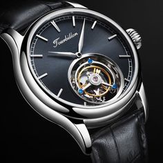 The tourbillon watch is the high form of art in the watch industry and the top collection of Pisani Maura's timepieces. the Tourbillon in particular is a watch speed governor invented in 1795 by the Swiss watch master, Mr. Louis Breguet. French Tourbillon (also known as Tiberon), with the meaning of "whirlpool", refers to the mechanical watch equipped with "rotating escapement speed governing mechanism". The tourbillon is a combination of transliteration and free translation. Baodi invented the Skeleton Movement, Luxury Clock, Mechanical Watch Men, Tourbillon Watch, Mechanical Hand, Waterproof Watch, Skeleton Watch, Watch Movement, Wristwatch Men