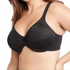 This Bali Bra Features Stitch-Free Inside Cups And A Beautiful Petal Design To Provide Unprecedented Lift And Support. Style #3353 Seamless Styling Disappears Under Clothes Adjustable Cushioned Comfort Straps Questions? Leave A Comment Bundle For Shipping Savings Offers/Counter-Offers Welcome Black Full Coverage Nursing Bra, Black Full Coverage Seamless Bra, Black Seamless Full Coverage Bra, Black Shapewear Nursing Bra, Bali Bras, T Shirt Bra, Women's Intimates, Black Color, Bali