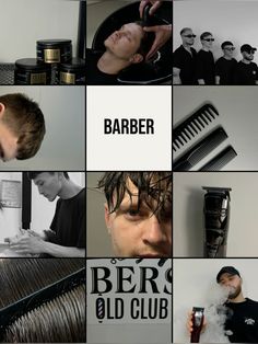 Barbershop Instagram Feed, Barbering Logo, Barber Shop Aesthetic, Barbershop Branding, Barbershop Photography