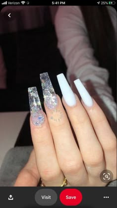 Nails Basic, Heart Nail Designs, Long Nail Designs, Basic Nails, Cute Acrylic Nail Designs, Coffin Nails Long, Summer Acrylic Nails, Coffin Nails Designs