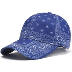 Bandana Design Baseball Cap- Royal Blue And White: Unisex. Blue: Main Color With White Detailing Bandana Design Baseball Cap With Adjustable Back. Made Out Of Cotton/Polyester Blend To Keep Head Cool. Perfect For Men And Women. Straight From My Own Boutique. More Than One Available. Design Differs Slightly. Bundle For More Saving! Blue Cotton Trucker Hat For The Beach, Blue Cotton Baseball Cap For Outdoor, Blue Cotton Snapback Hat With Curved Brim, Blue Cotton Snapback Trucker Hat, Blue Cotton Visor Trucker Hat, Blue Curved Bill Trucker Hat For Beach, Blue Trucker Hat With Curved Bill For Beach, Navy Casual Snapback Hat For Summer, Outdoor Blue Cotton Baseball Cap