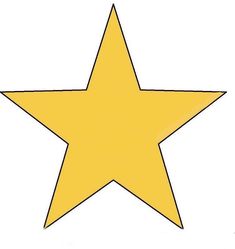 a yellow star on a white background with no image in the bottom right hand corner