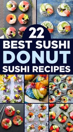 22 best sushi donut sushi recipes that are easy to make and delicious