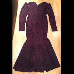 “Dried up dress. What do you think?  #iDyePoly #TLC #Costumes #Morticia #AddamsFamily #Patternmaking #sewing” You Think, Cocktail Dress, Dresses With Sleeves, Long Sleeve Dress