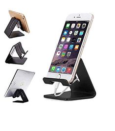 an image of a cell phone holder with multiple devices in the back and on top