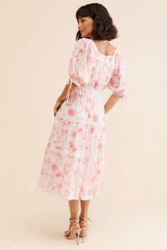 Rent Tiered Midi Chiffon Dress from Nuuly. Pick 6 items for $98/month. Free shipping + returns. Midi-length Floral Dress With Ruffles For Daywear, A-line Chiffon Midi Dress With Floral Print, Chiffon Midi-length Mini Dress With Floral Print, Spring Floral Print Ruffle Dress, Midi Length, Peach Floral Print V-neck Midi Dress, Rachel Parcell, Chiffon Dress, Chiffon, Free Shipping