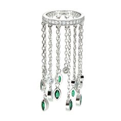 Stainless steel Cubic zirconia emerald drops.#jewelrylover #handcraftedjewelry #jewelryinspiration #jewelrydesign #jewelryobsessed #jewelryoftheday #jewelrygoals #jewelryfashion #jewelrytrends