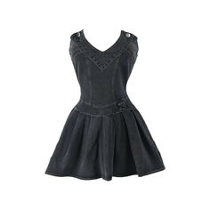 Denim Pleated Mini Dress Black / S Chic Pleated Sleeveless Corset Dress, Chic Spring Pleated Corset Dress, Chic Sleeveless Pleated Corset Dress, Chic Pleated Corset Dress For Spring, Spring Chic Pleated Corset Dress, Chic Fitted Denim Party Dress, Fitted Cotton Mini Dress With Pleats, Chic Fitted Cotton Corset Dress, Fitted Cotton Chic Corset Dress